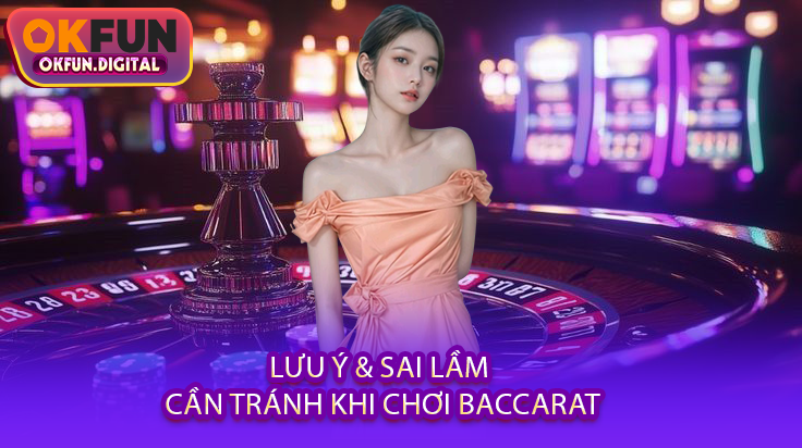 Lưu Ý & Sai Lầm Cần Tránh Khi Chơi Baccarat